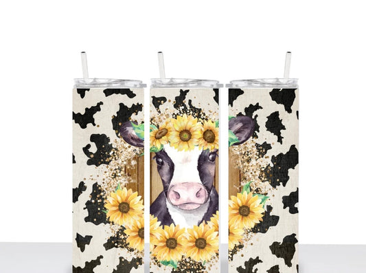 Sunflower Cow (Sublimation Transfer)