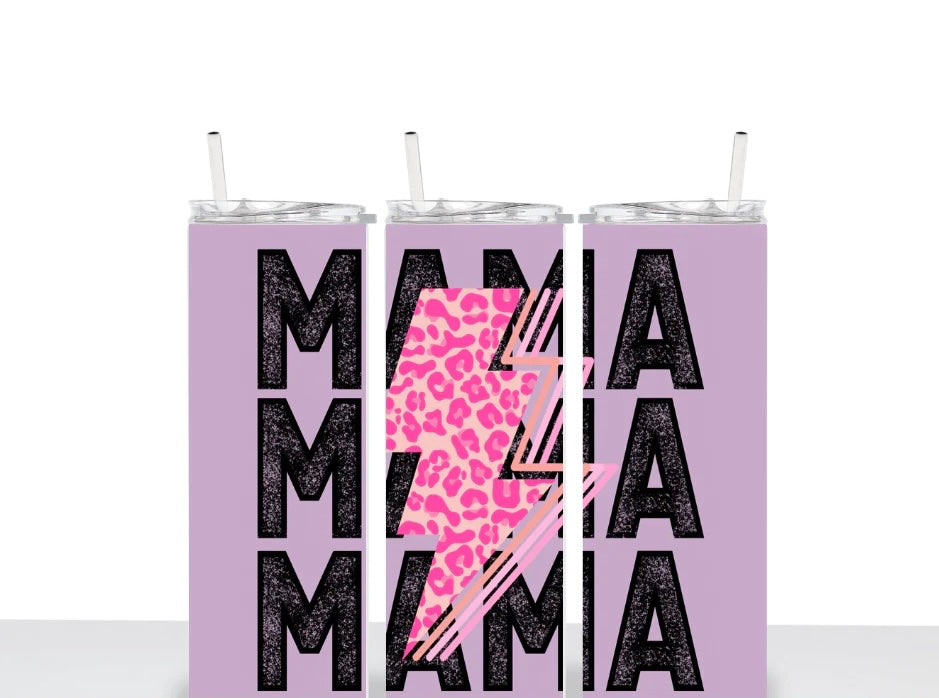 Mama Cheetah Bolt (Sublimation Transfer)