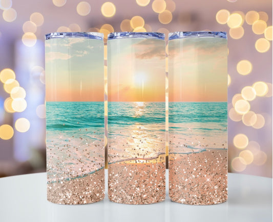 Glitter Beach (Sublimation Transfer)