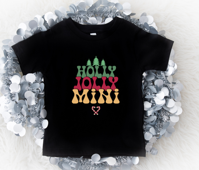 Holly Jolly Mini (Sublimation Transfer)