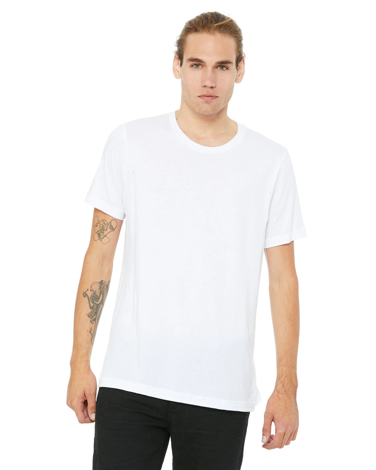 Bella + Canvas Unisex Jersey T-Shirt (White)