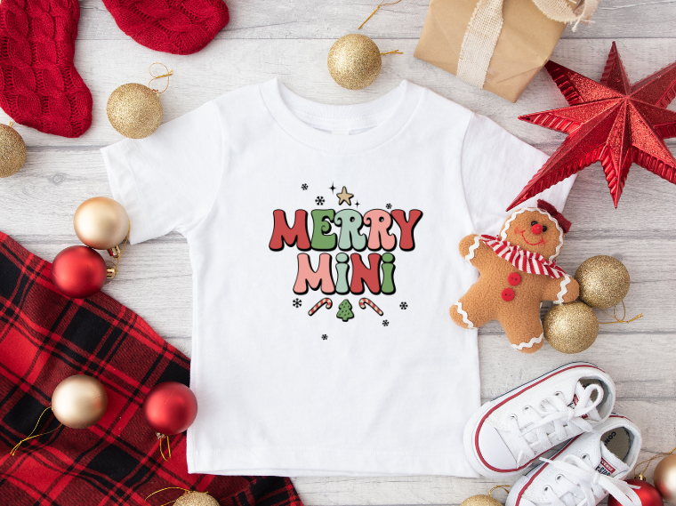 Merry Mini (DTF Transfer) (Youth or Toddler)