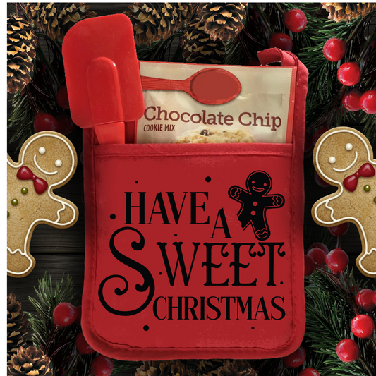 Have A Sweet Christmas (DTF Transfer) (Pot Holder)