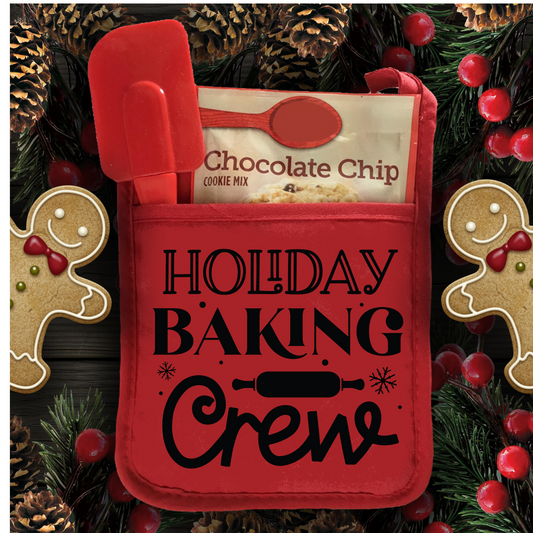 Holiday Baking Crew (DTF Transfer) (Pot Holder)