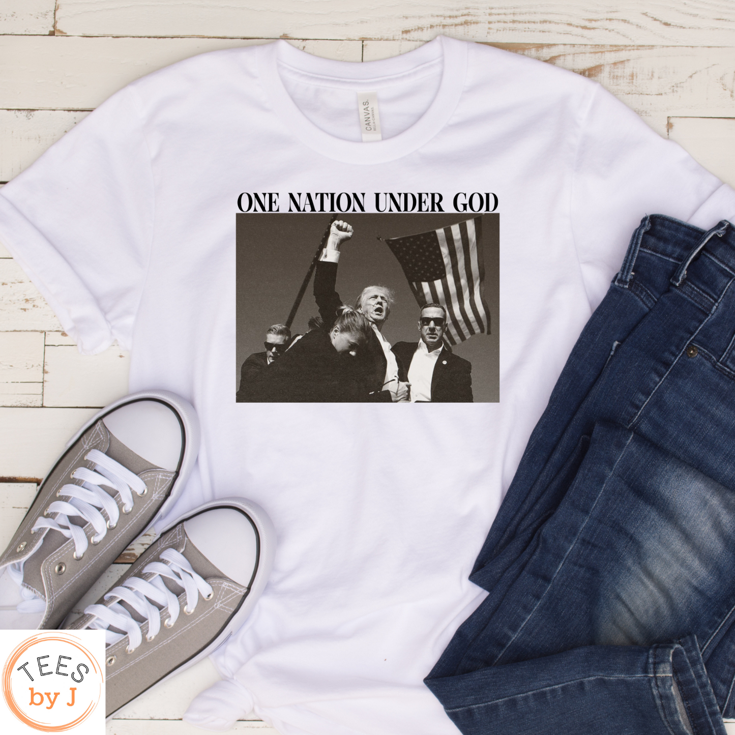 One Nation Under God (DTF Transfer) (Adult)