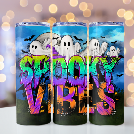 Spooky Vibes (20 oz Tumbler Transfer)