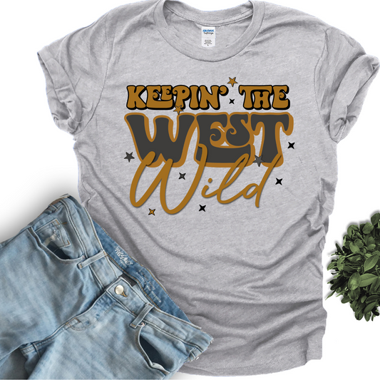 Keepin The West Wild (DTF Transfer) (Adult)