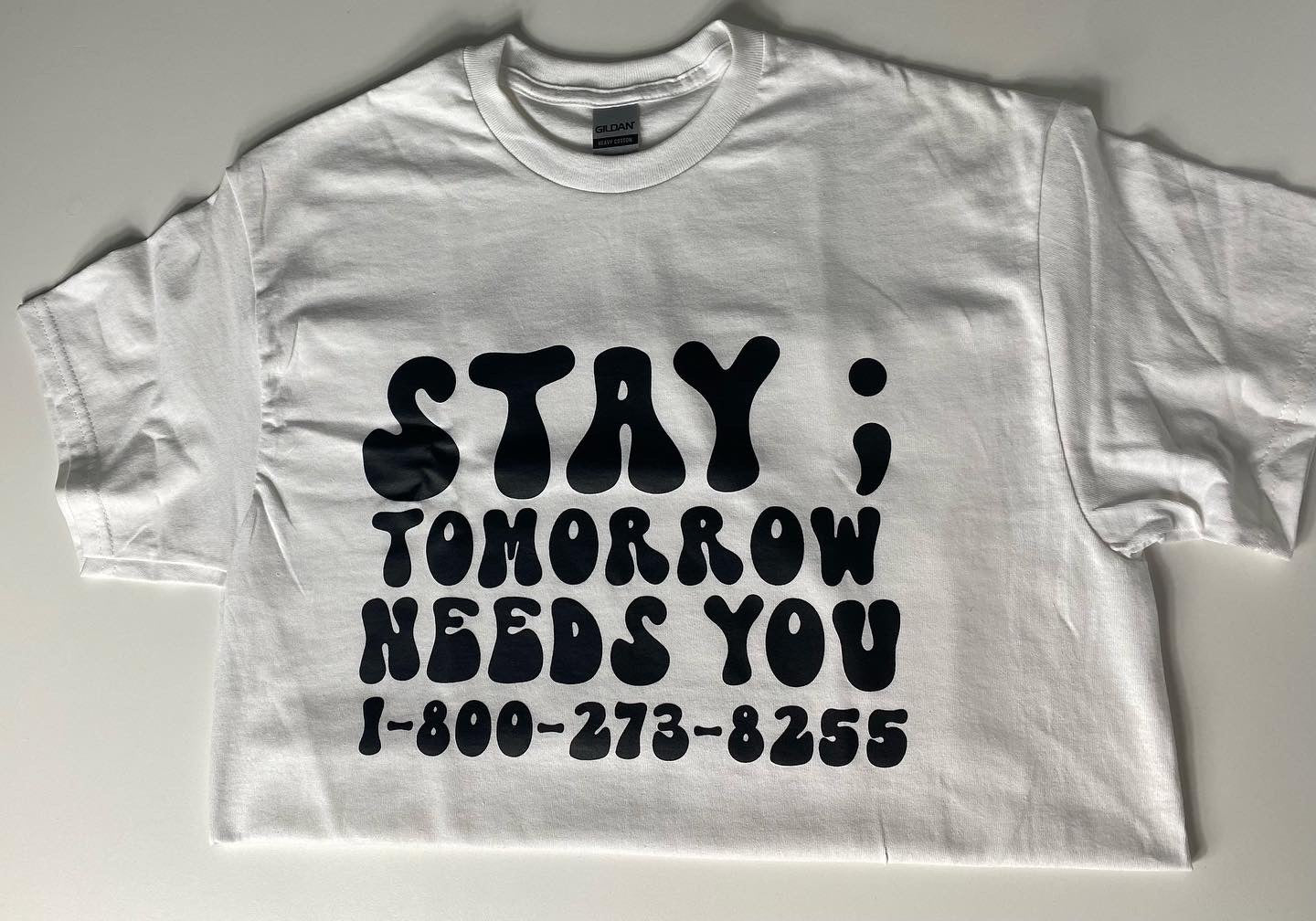 Stay ; Tomorrow Needs You T-Shirt