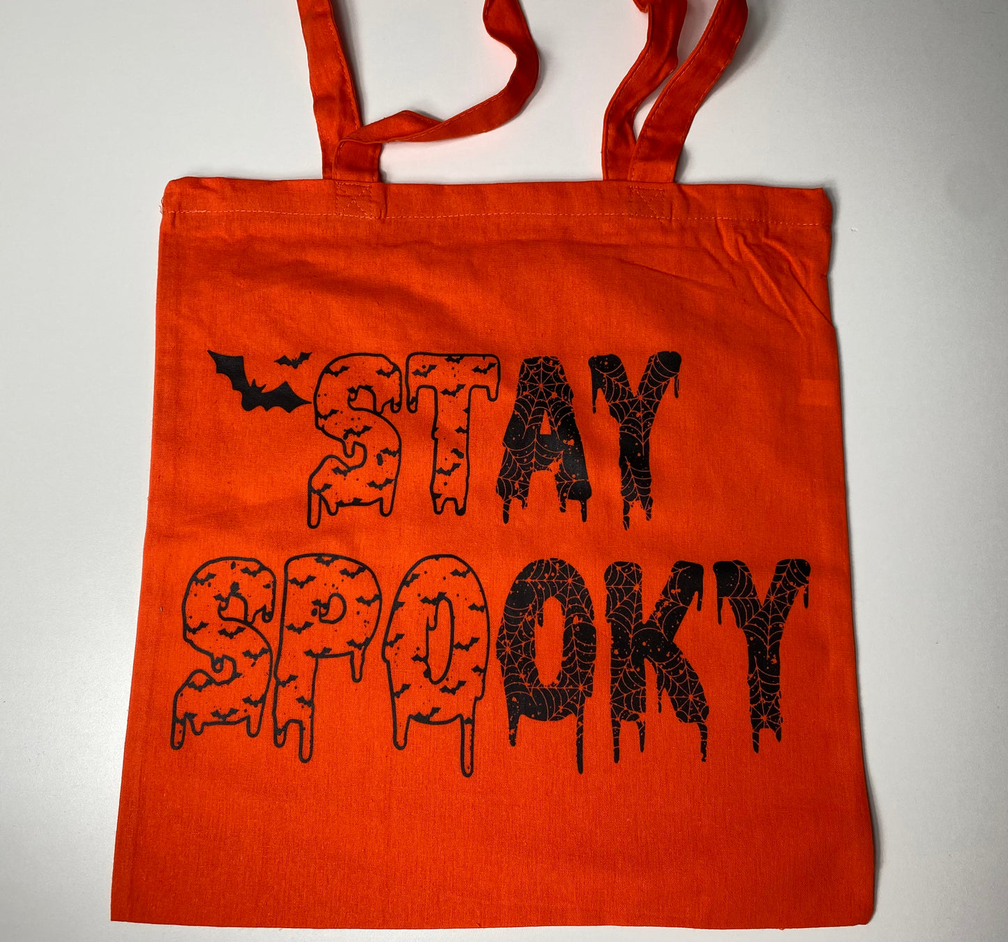 Stay Spooky Orange Tote Bag