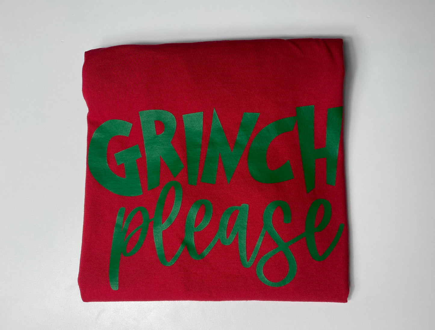 Grinch Please Short Sleeve T-Shirt