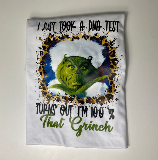 100% That Grinch Short Sleeve T-Shirt