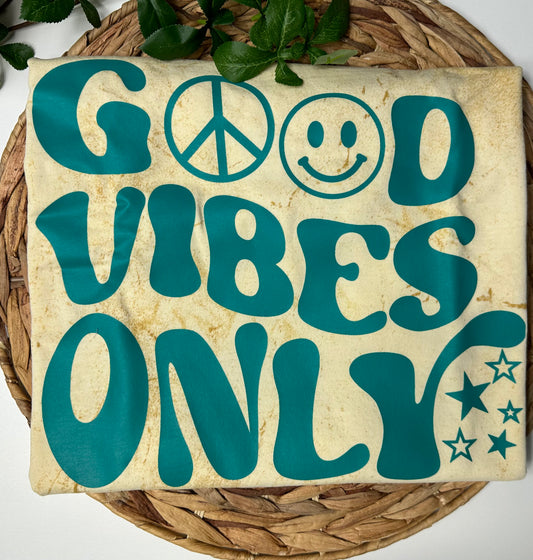 Good Vibes Only Short Sleeve T-Shirt